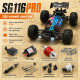 Машинка на радіокеруванні монстр-трак SG116 PRO 1:16 4WD до 50 км/год, 2 АКБ