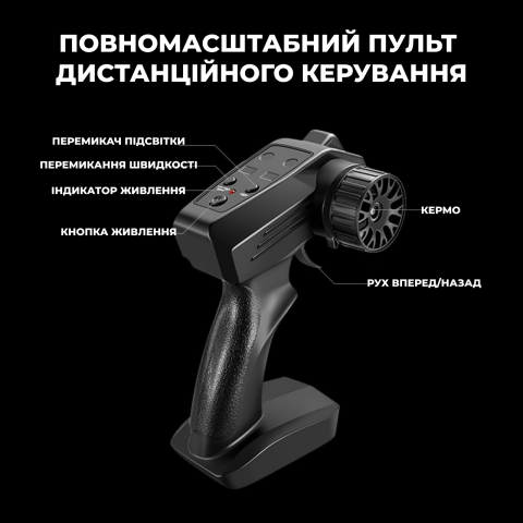 Машинка на радіокеруванні SJY S921 1:16 4WD для дрифту до 25 км/год, 2 АКБ, LED-підсвітка