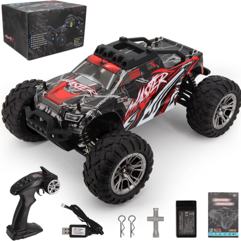Машинка на радіокеруванні монстр-трак KFPLAN KF11 1:16 4WD до 40 км/год, 2 АКБ