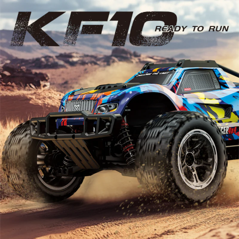 Машинка на радіокеруванні монстр-трак KFPLAN KF10 Brushless 1:10 4WD до 50 км/год
