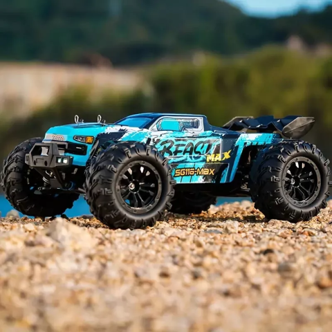Машинка на радіокеруванні монстр-трак SG116 MAX PRO 1:16 4WD до 70 км/год, 2 АКБ