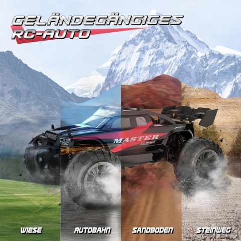 Машинка на радіокеруванні монстр-трак KFPLAN KF15 1:16 4WD