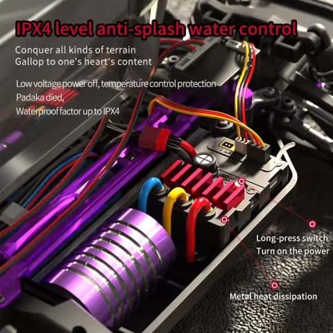 Машинка на радіокеруванні ZLL SG216 MAX 1:16 4WD для дрифту до 70 км/год, LED-підсвітка
