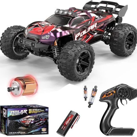 Радіокерована машинка HS10421 HS10422 1:10 4WD 45 км/год до 20 хв, RC баггі для бездоріжжя