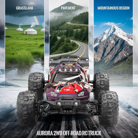 Радіокерована машинка HS10421 HS10422 1:10 4WD 45 км/год до 20 хв, RC баггі для бездоріжжя