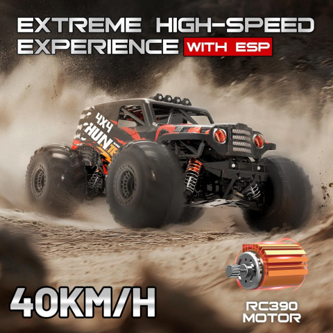 Машинка на радіокеруванні позашляховик HS14311 1:14 4WD до 40 км/год, металева трансмісія