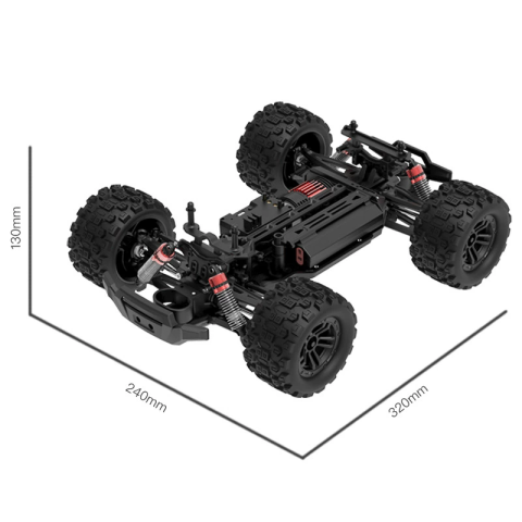 Машинка на радіокеруванні монстр-трак CSJ57545 4WD до 50 км/год