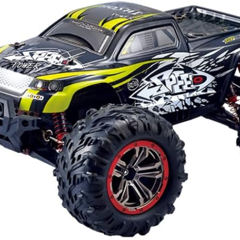 Машинка на радіокеруванні монстр-трак HOSHI N516 1:10 4WD до 50 км/год, зелена